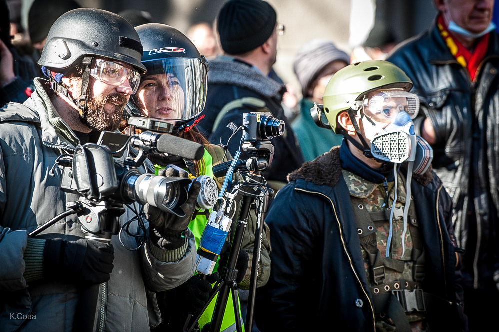 Фотографы Майдана. Документальная фотосъемка. 18 февраля 2014